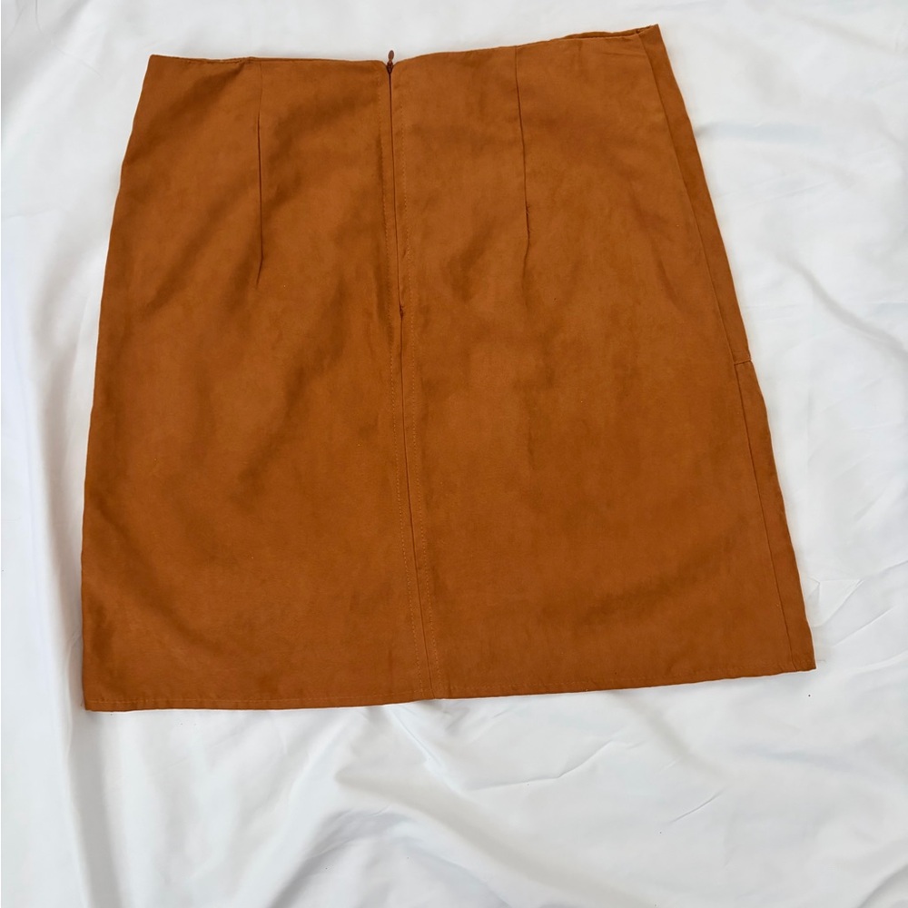 Dorothy Perkins Tan Mini Skirt